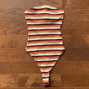 Urban Outfitters Out from Under Striped Bodysuit